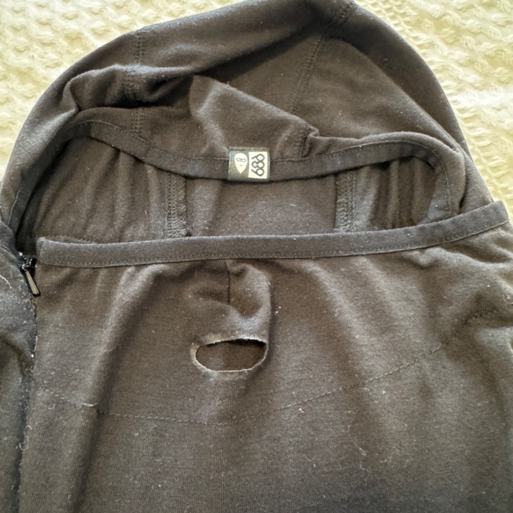686 Airhole Black One Piece Thermal First Layer Insulation / Men's Size Large - Picture 5 of 11